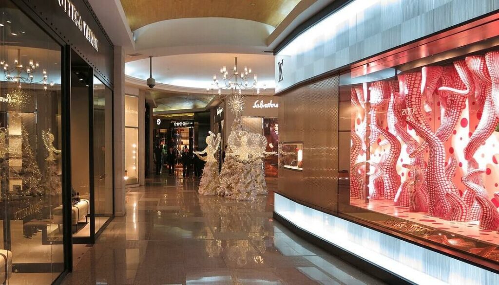 Window shopping Greenbelt mall