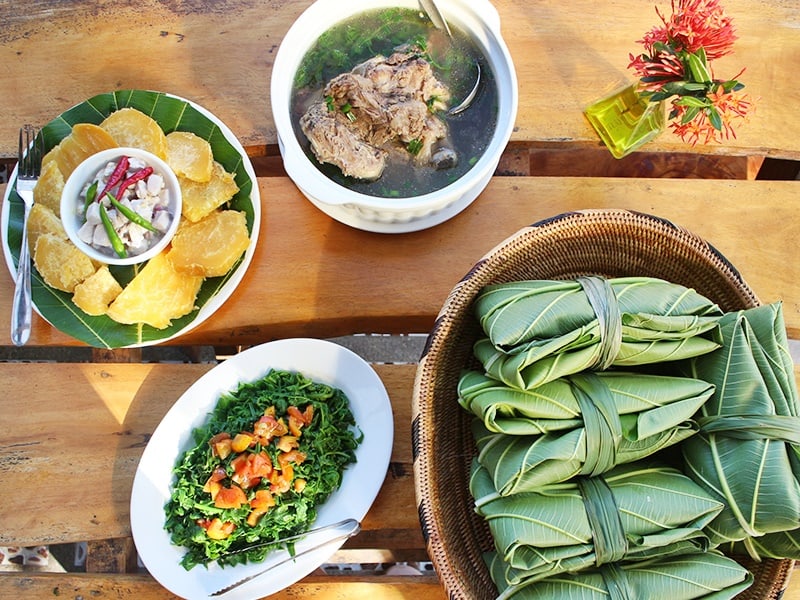 Try the local dishes